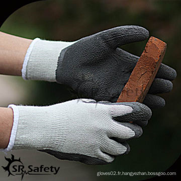 10G gants de travail résistant aux rayures acryliques en latex gants d&#39;hiver gants en mousse en latex